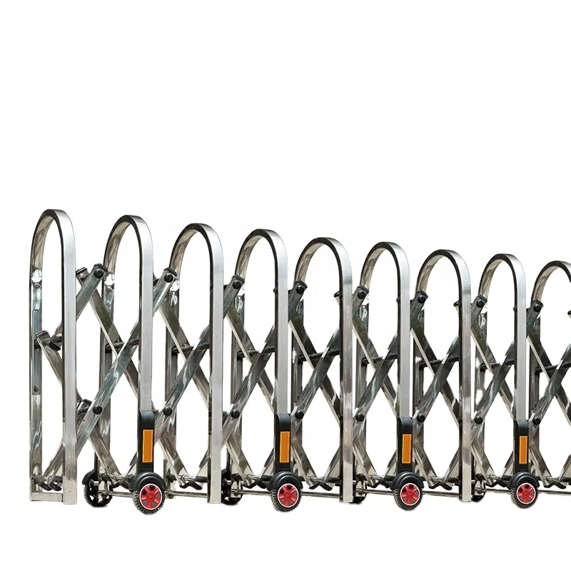 Remote Control removable road crowd control barricade Safety Traffic road block barricade Manufacturer for swimming pool/concert