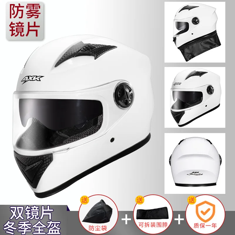 New Double Motorcycle Helmet Off Road Bike Motocicleta Casco Motocross Protective Safe Crash Helmet