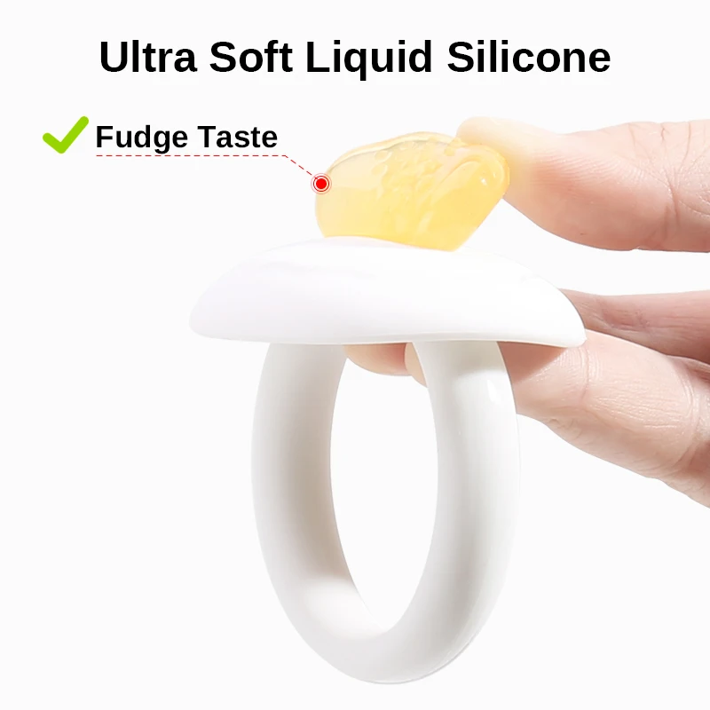 New Arrivals Ultra Soft Food Grade Silicone Baby Teething Toys Bpa Free Moon Cloud Baby Silicone Teethers Ring For Babies
