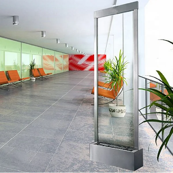 
room divider home indoor waterfall outdoor glass wall wall waterfalls 