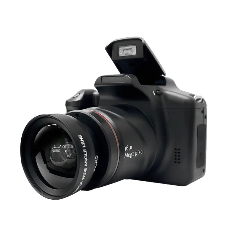 Cheap HD Digital Video Camera Professional 16 Megapixel Telephoto Wide Angle Lens DV SLR Camera