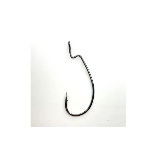 Хит продаж 100 шт./лот рыболовные мягкие крючки для червя из высокоуглеродистой стали, широкие рыболовные крючки с супер замком