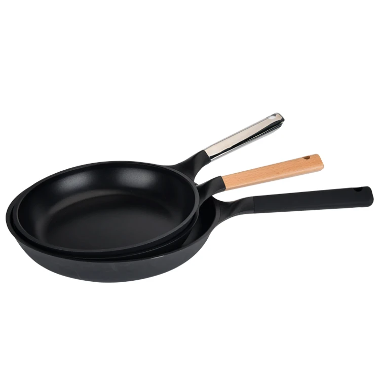 Aluminum Cookware Nonstick Coating 20cm Frying Pans with Phenolic Resin Handle