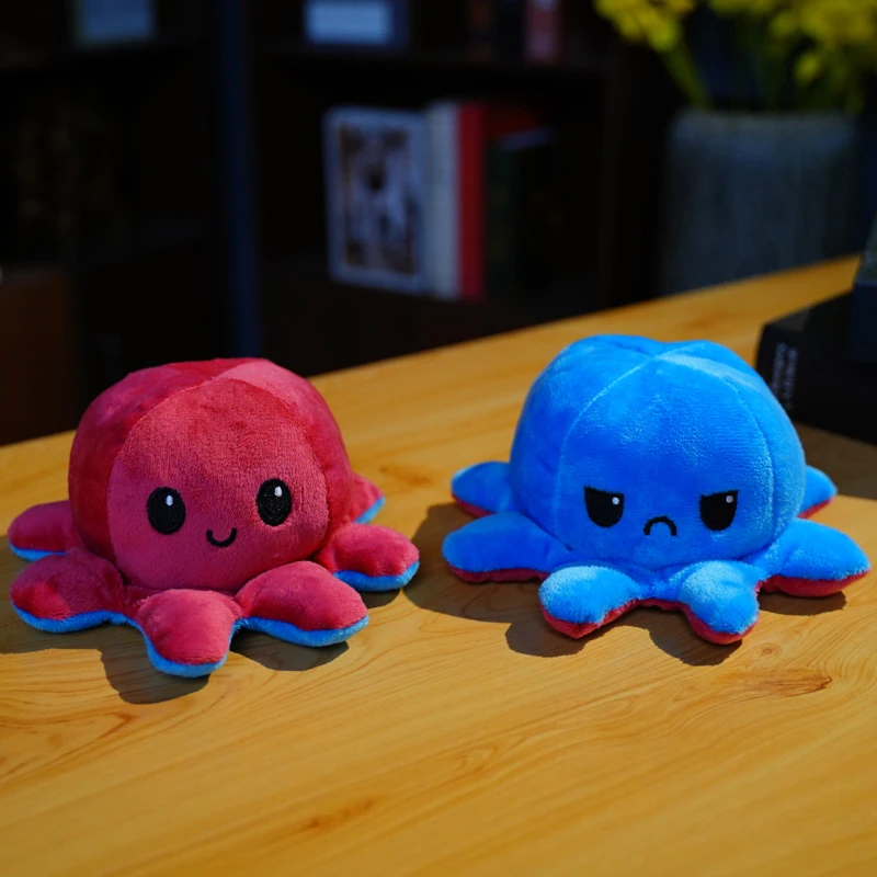 octopus plush 20 cm reversible octopus toy octopus plush dolls