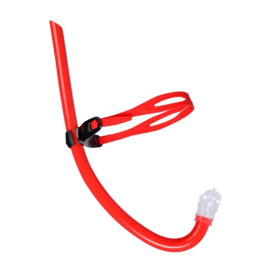Free diving snorkel front diving supplies snorkeling full silicone breathing hose diving accessories equipment wholesale