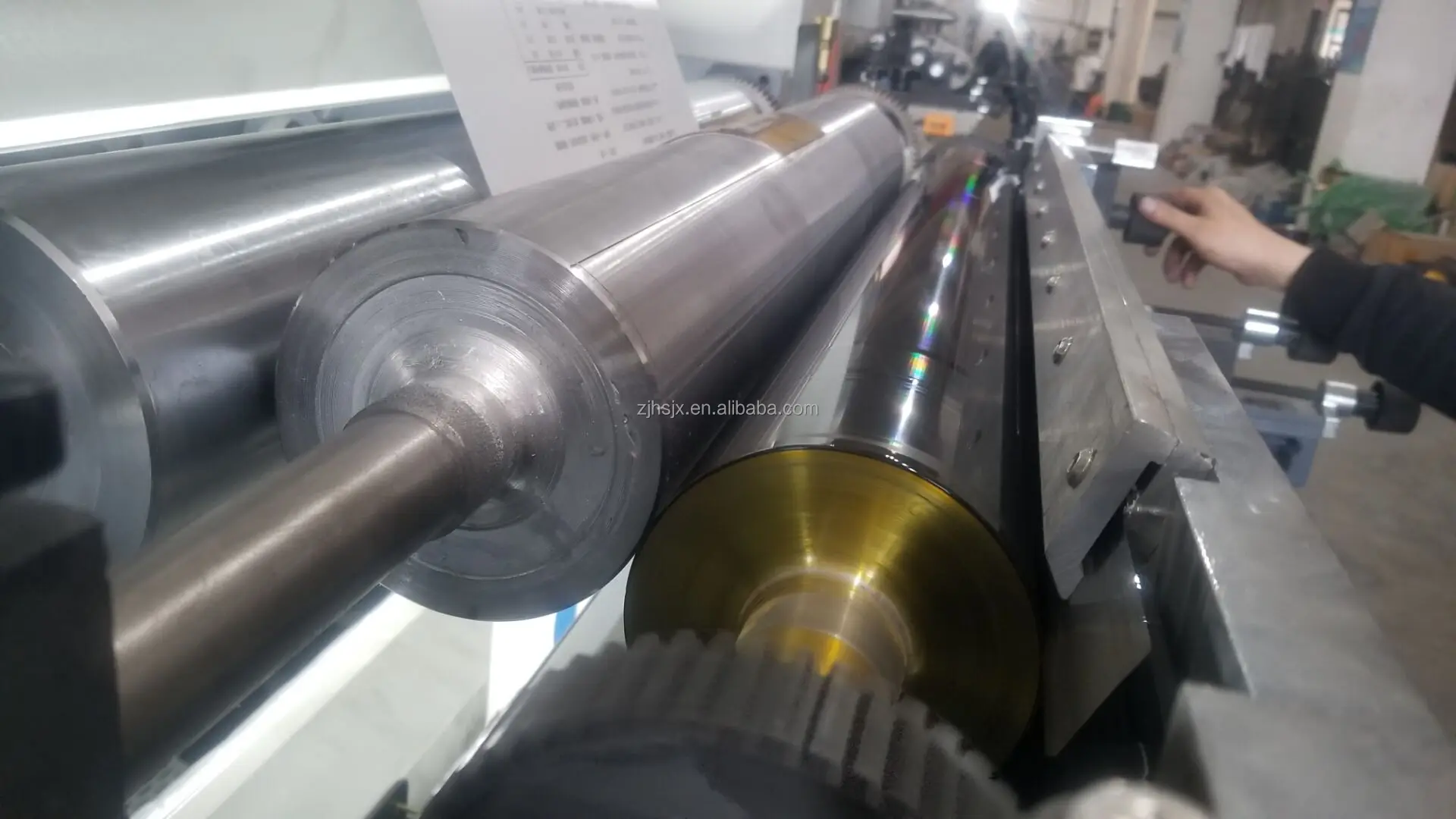 YTB-8600 High Speed EPC system 8 colour copy paper flexo printing machine