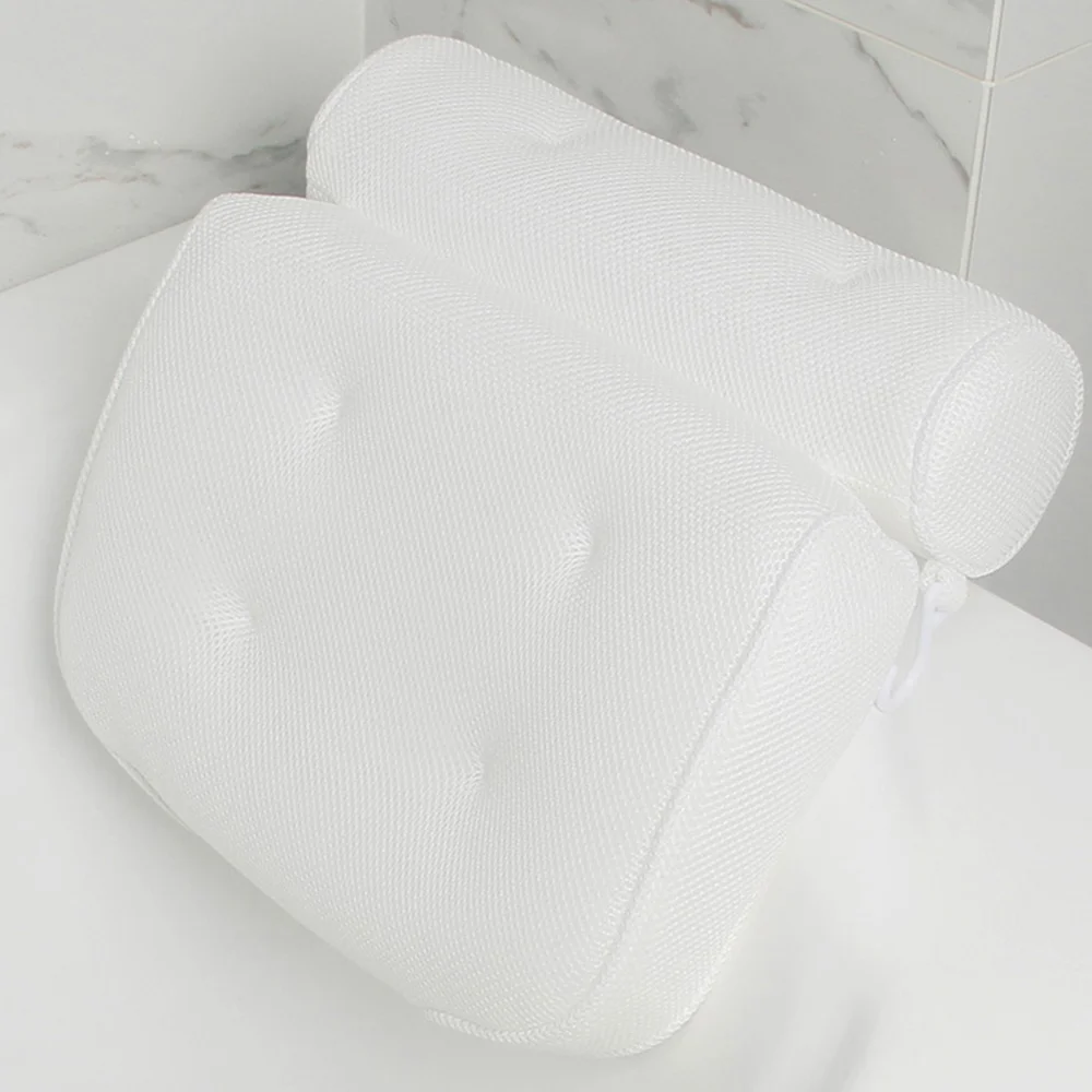 Best seller 2021 Luxury bath pillow  eco 3d mesh neck back bath spa pillow cushion for bath tub