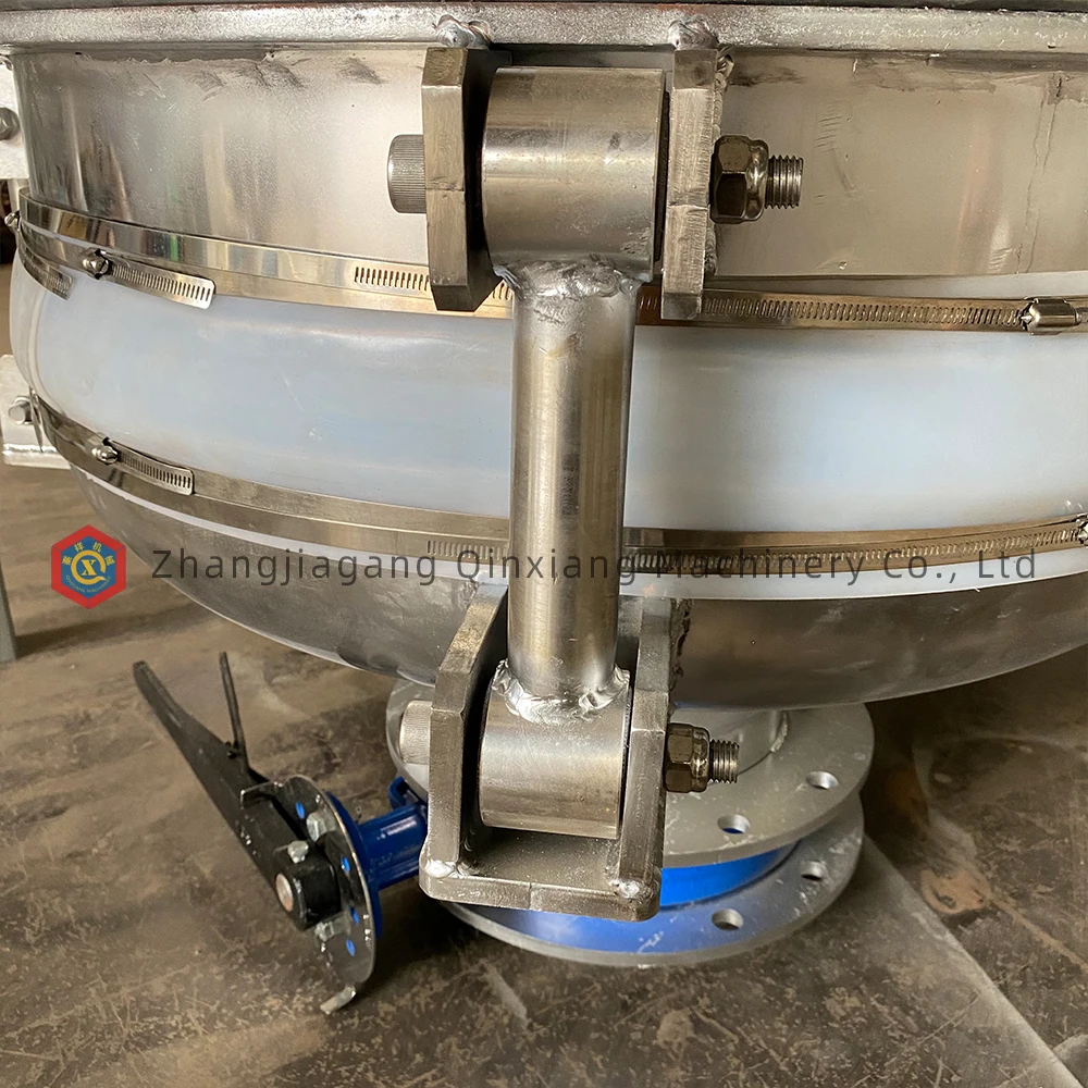 
Vibrating hopper stainless steel activation silo discharging bin welding stainless steel vibrating cone blanking machine 