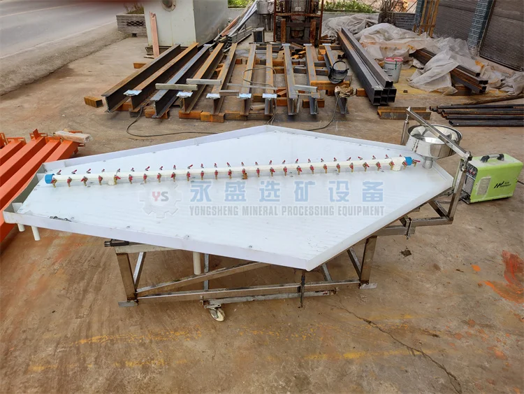 G60 Fine Gold Recovery Machine Gold Shaking Table Mineral Separator Gemini Gold Shaker Table 300kg