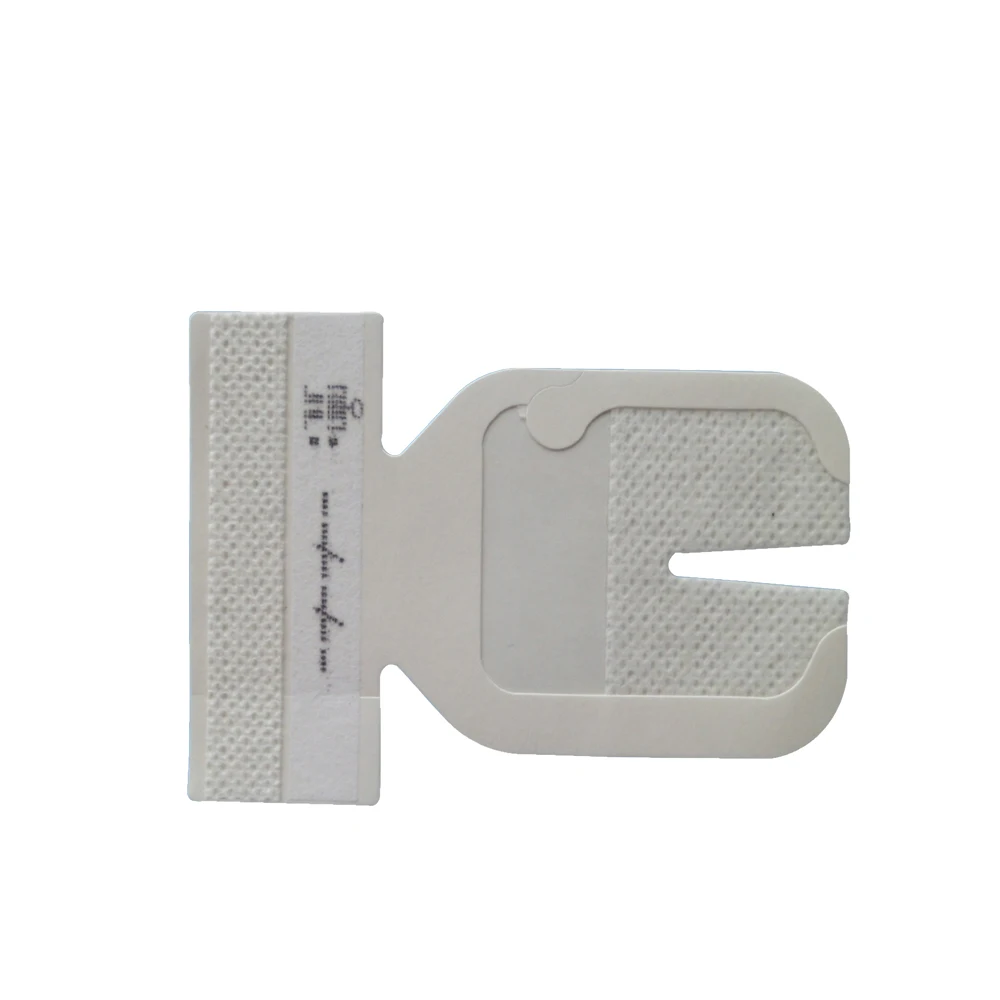 Высококачественный прозрачный U-порт I.V. Пленочная повязка для ухода за ранами 6*7 см IV катетер фиксирующая