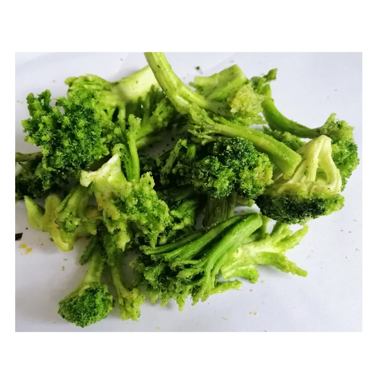 Green Vegetable Crispy Broccoli Healthy Snacks for Kids