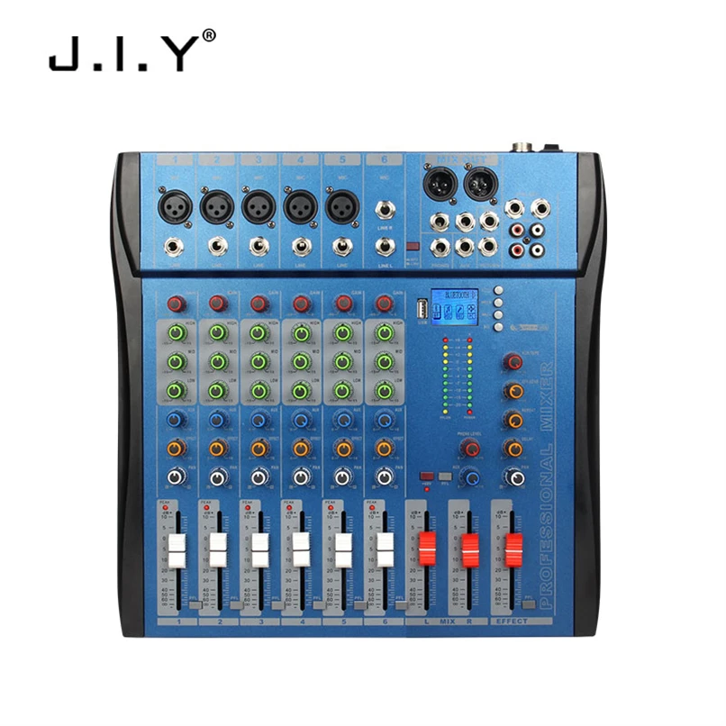 Новинка, микрофонный звуковой микшер CT6, микрофонная система, система Echo Machine, усилитель динамика, звуковая панель, сделано в Китае