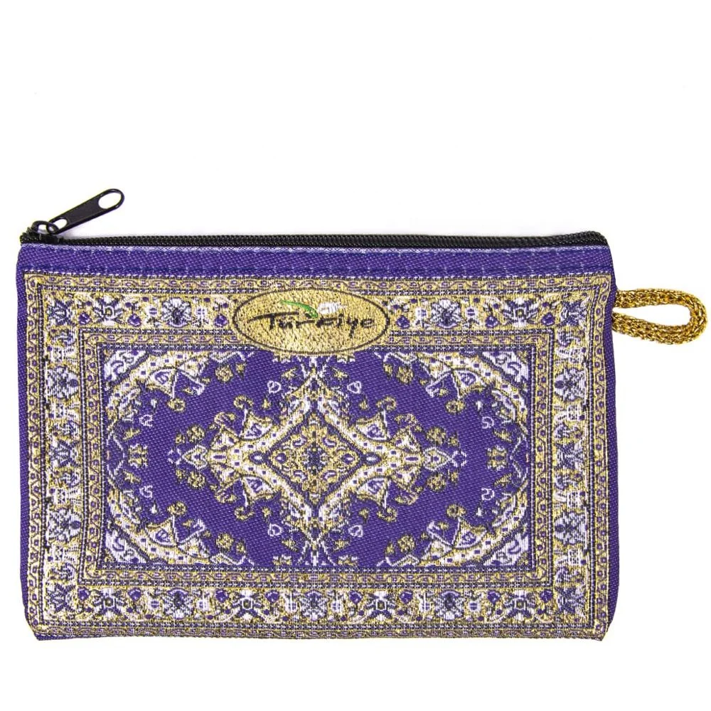 Turkish Woven Wallet With Carpet Design. Made in Turkey... From Turkey