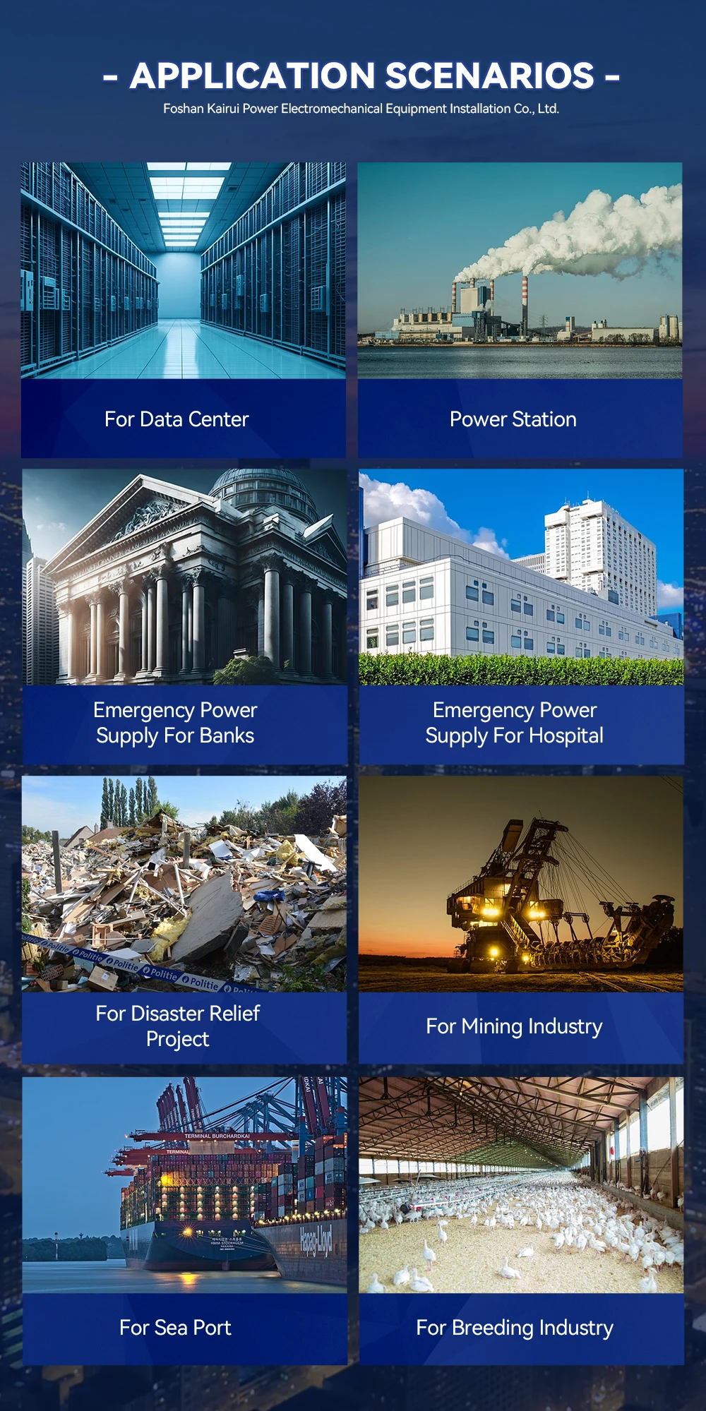 Kairui open type 1062kva 850kw  diesel generator engine 3 phase diesel power generator manufactures