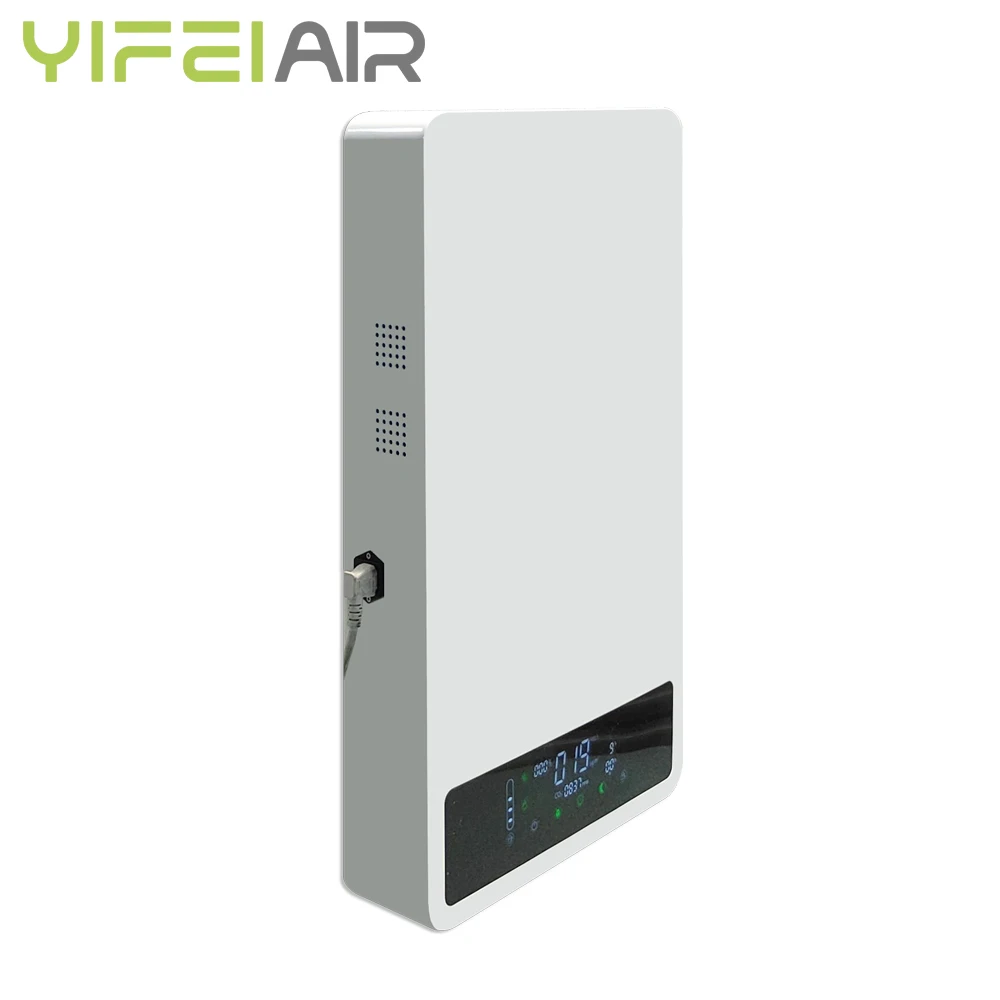 YIFEI AIR G20 OEM/ODM  Wall Mounted Residential Fresh ERV Energy Recovery Ventilation Systems