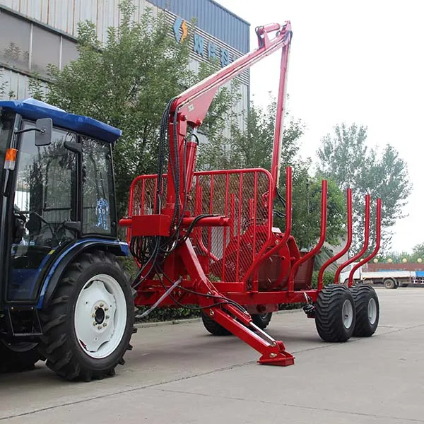 Трактор журнала trialer грейфер