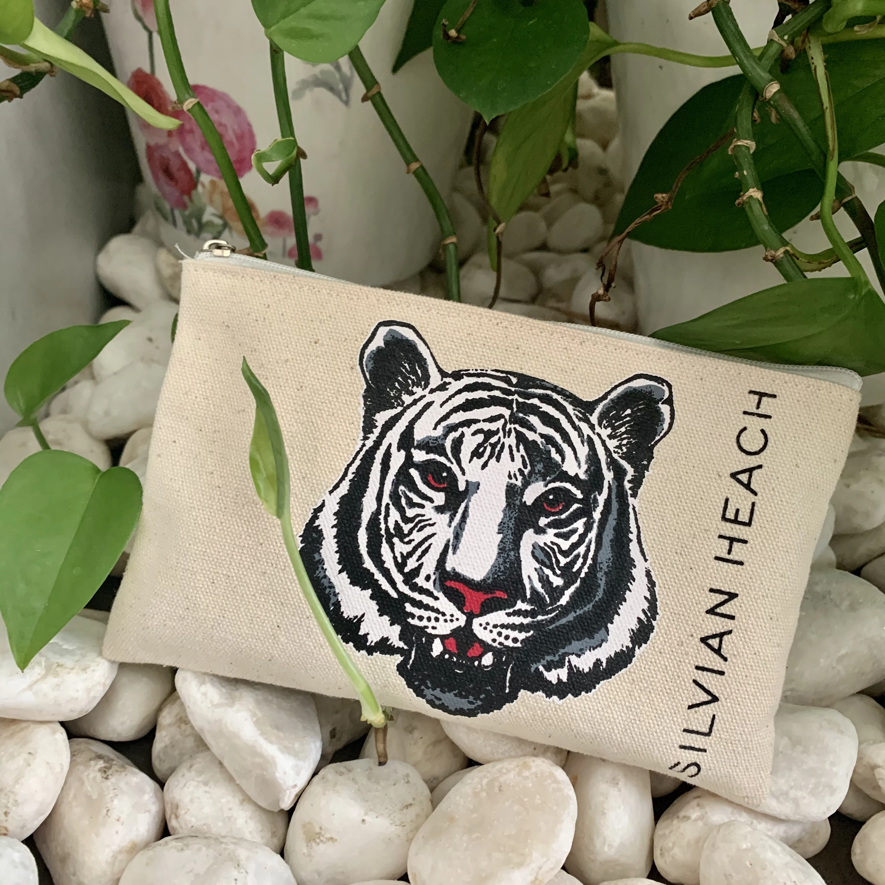 Heat Transfer Printing Women Purses 2020 Cotton Coin Purse Zip ID Case Wallet