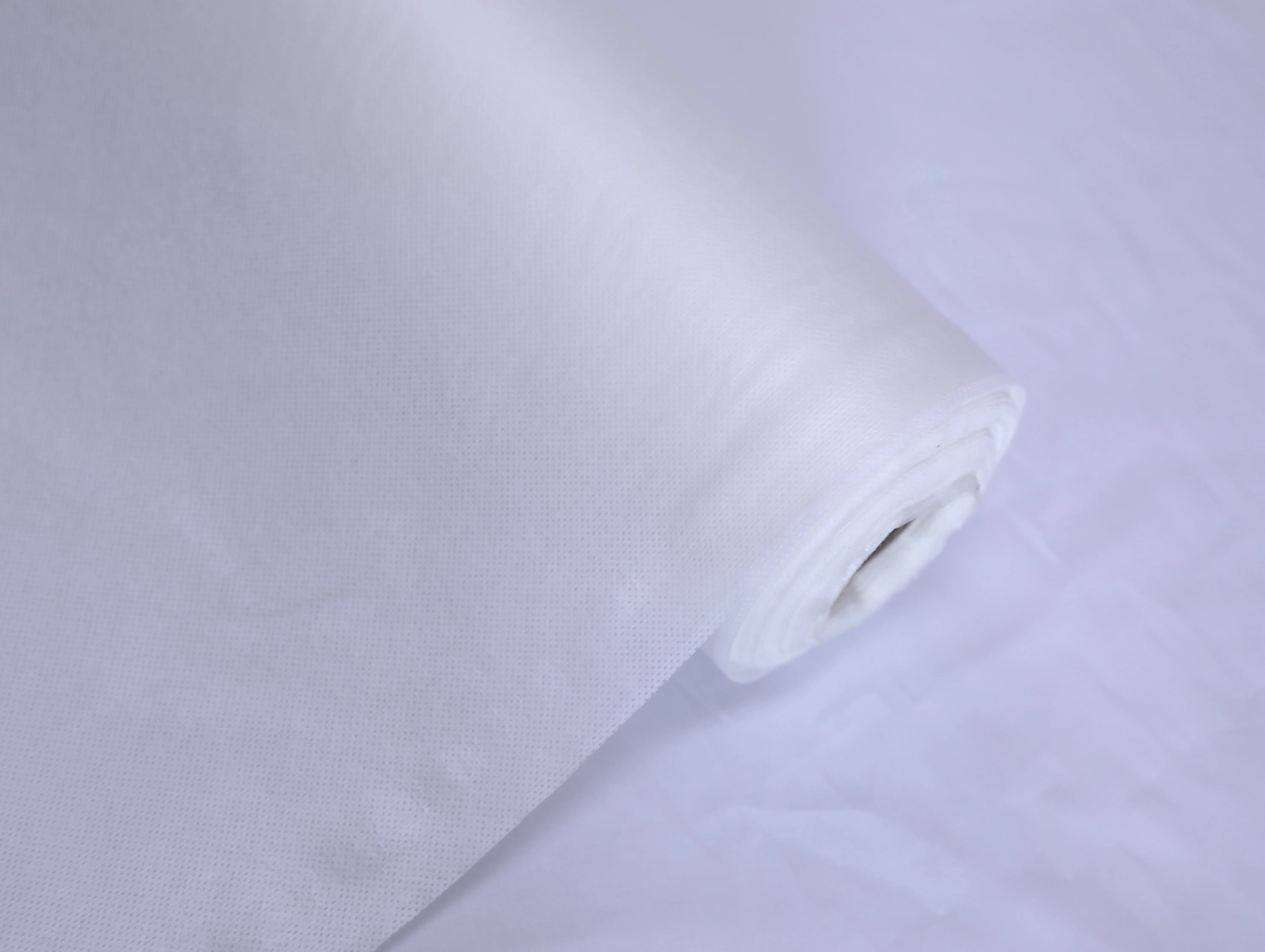Bamboo fiber Viscose Rayon Cellulose Woodpulp Pulp Parallel Plain mesh Soft Skin Friendly Spunlace Nonwoven Fabric roll