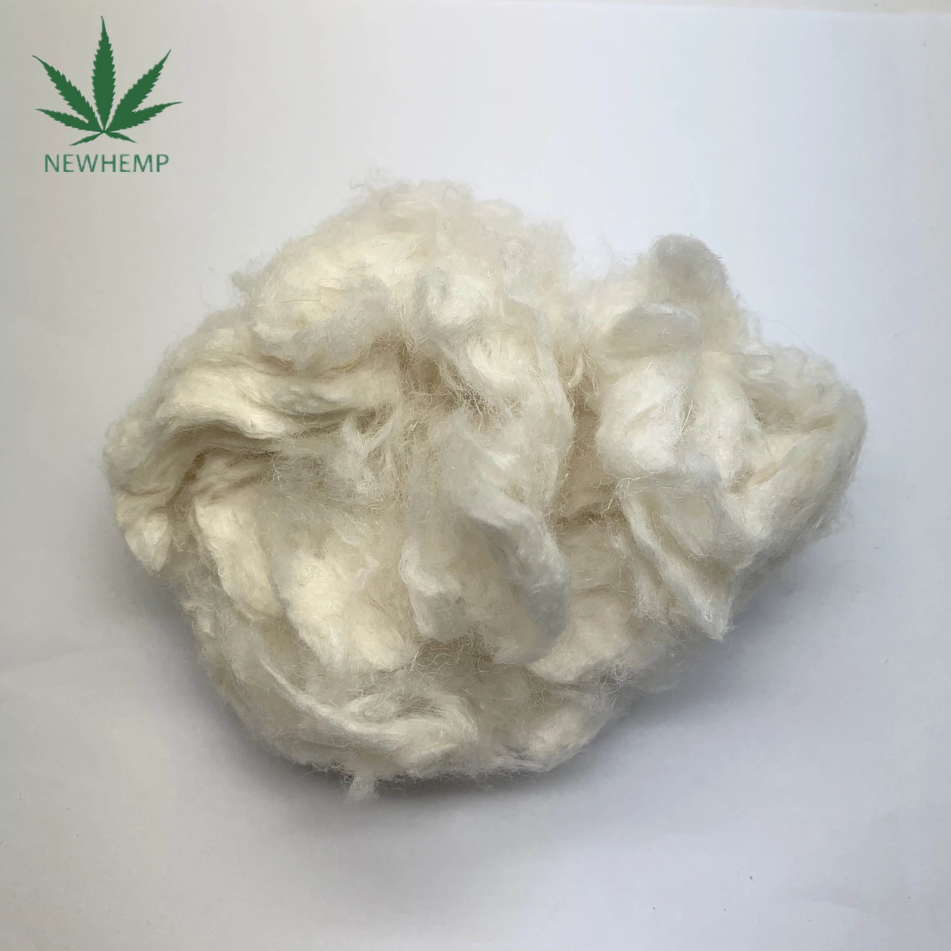
ECO-friendly Bleached white 100% Hemp Fiber whiten for Spinning Blending Dyeing weaving Durable blanch Hemp fibres 