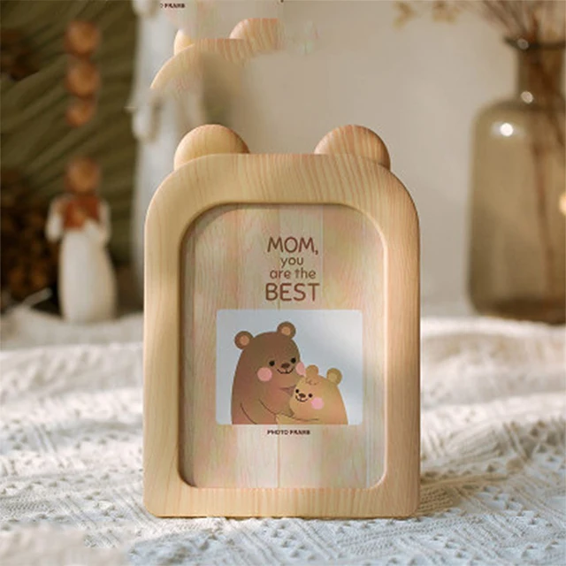 7 дюймовая мультяшная забавная оптовая продажа пластиковая многофункциональная фоторамка настенное украшение для дома