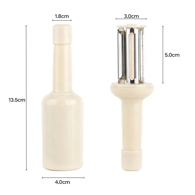 Gloway New Arrival Ginger Garlic Press Grater Peeling Knife 3 in 1 Fruit and Vegetable Peeler Multifunctional Vegetable Grater