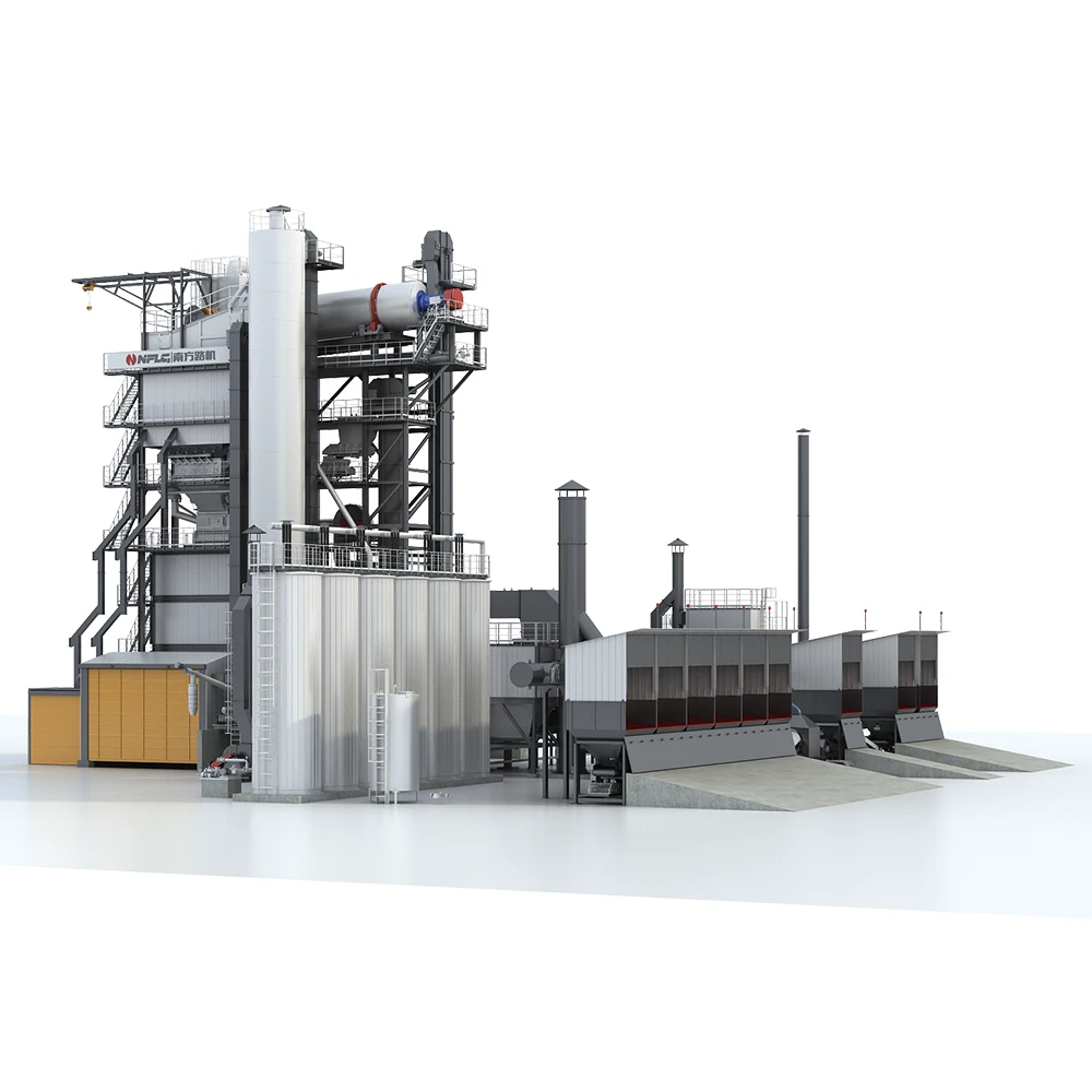 large capacity Michines 160th Asphalt Mixing Plant With Ebico Burner