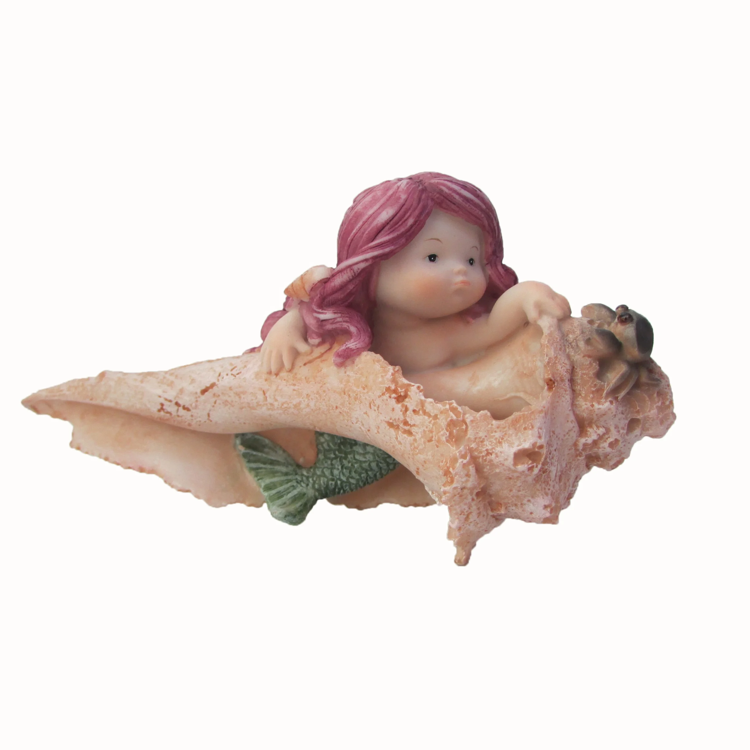
Wholesale Home & Table Decoration Cute Mini Resin Craft Mermaid Figurine Gift 