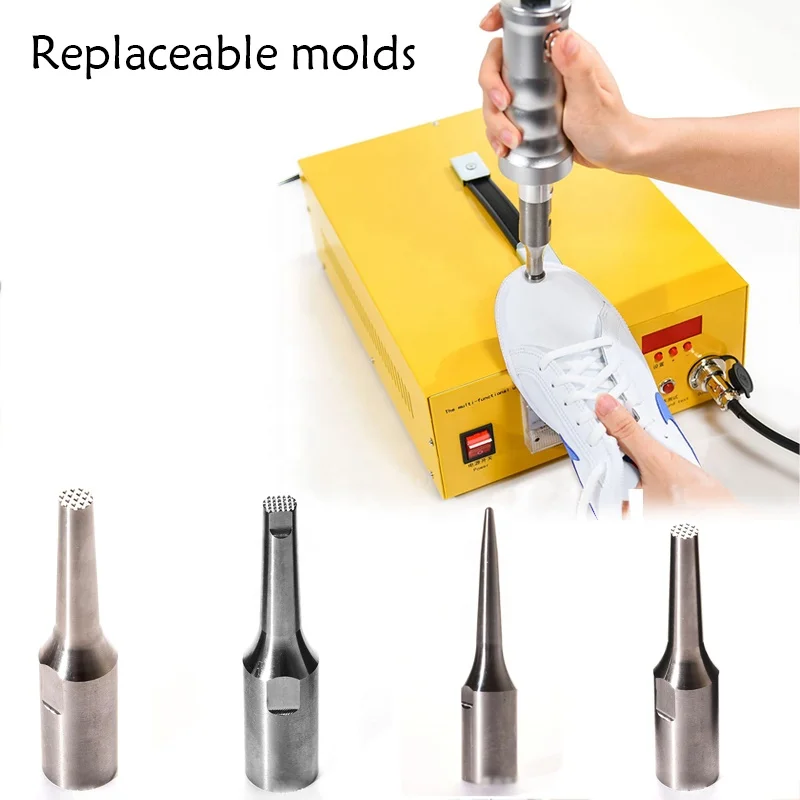 High-power Ultrasonic Sealing Machine 1200W For Fabric Coton Plastic Ultrasonic Plastic Welding Machine For Fabric Apparel Mac