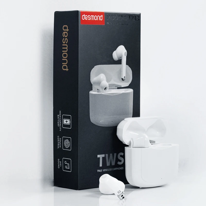 Latest Factory Price T213 Tws Wireless Earphones Earbuds BT5.1 Wireless Head Phones Earphones With Power Bank