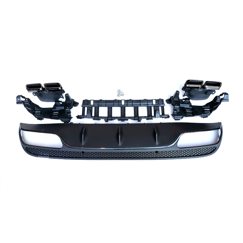 For Mercedes Benz C-class rear bumper diffuser Kit sports w205 diffuser Kit AMG style 2015-2019
