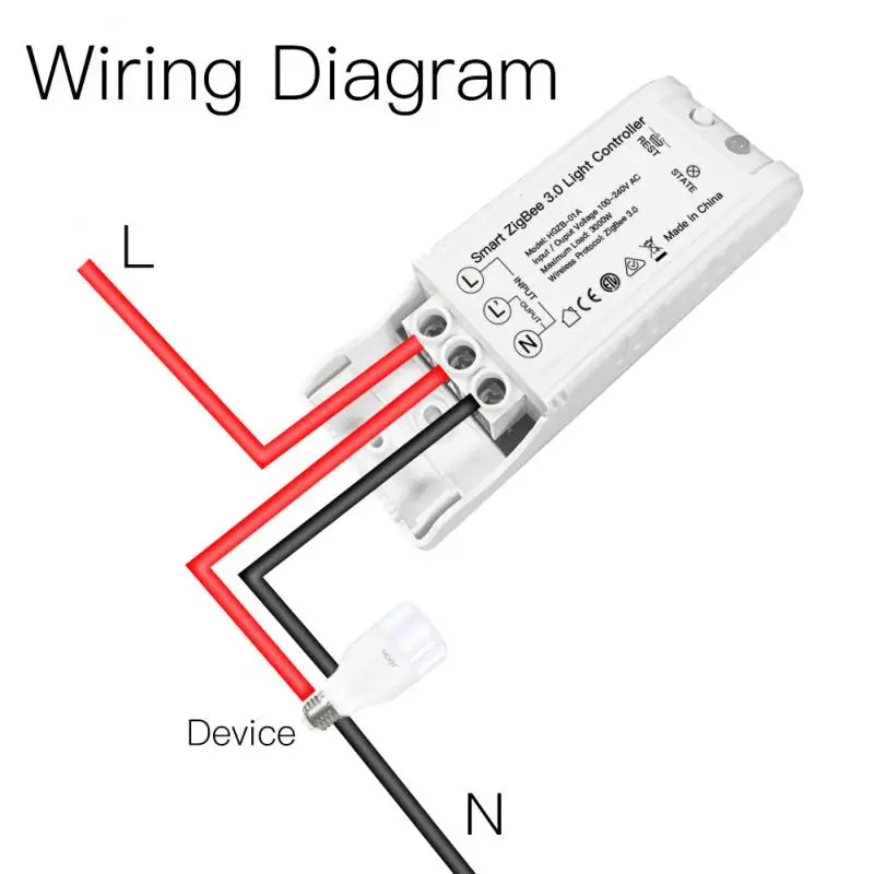 Умный диммер Zigbee 3 0 100-240 В AC DIY домашнее устройство дистанционное управление для большинства Hub работа с