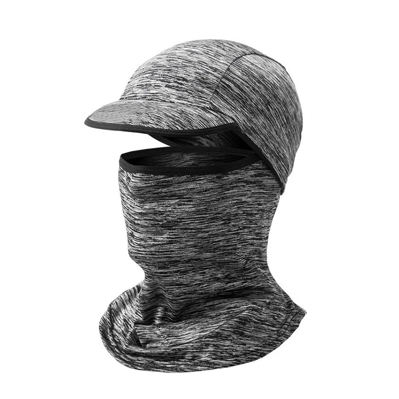 Ice Fabric Cycling Bike Caps Face Mask Anti-sweat Breathable Cap  Headwear Anti-UV Sunshade Riding Headgear Bicycle Bike Bandana