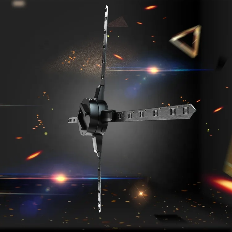 Holographic Advertising Machine Hologram Fan With Audio