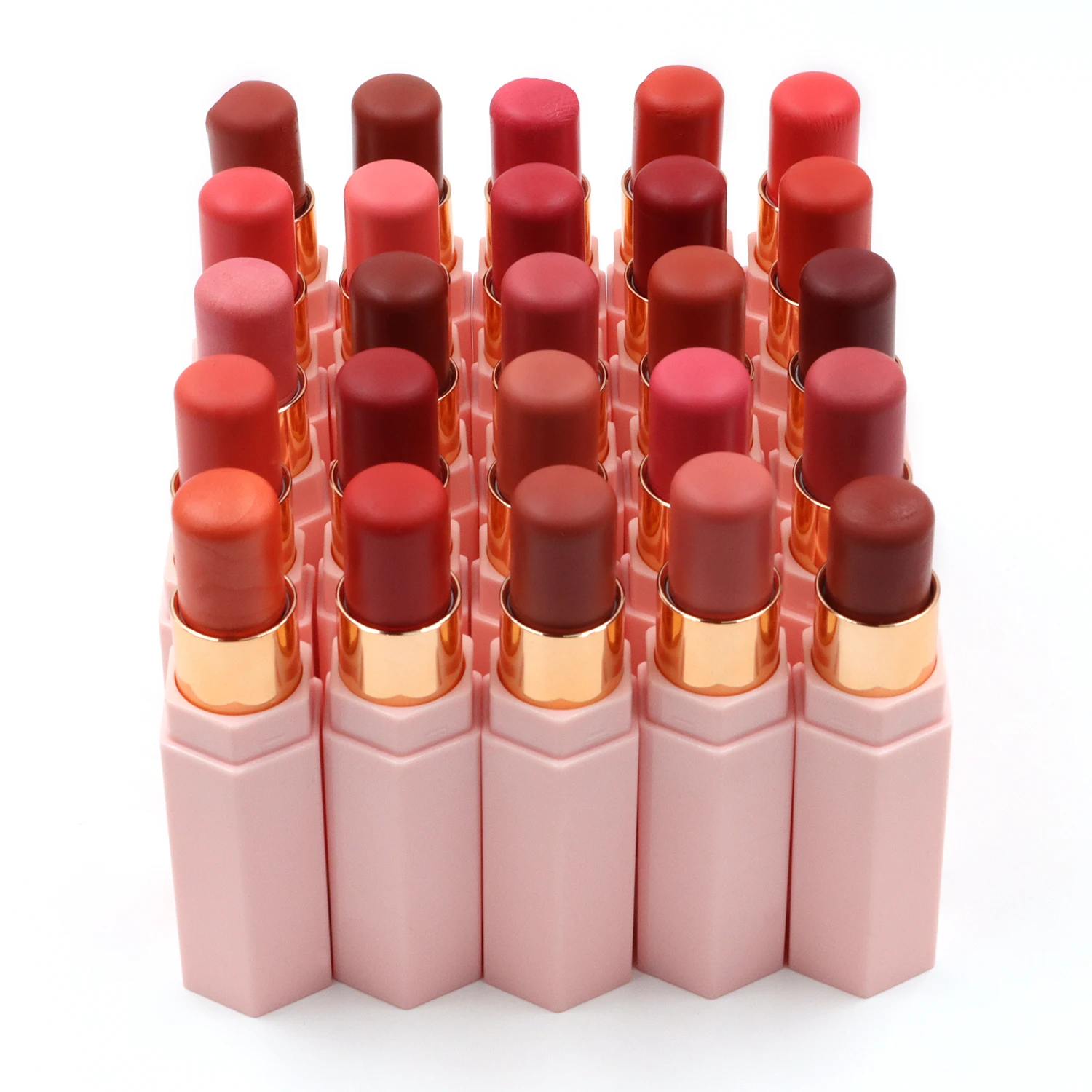 No Logo Long Lasting Cream Face Makeup Blusher High Pigment Creamy Blush Stick