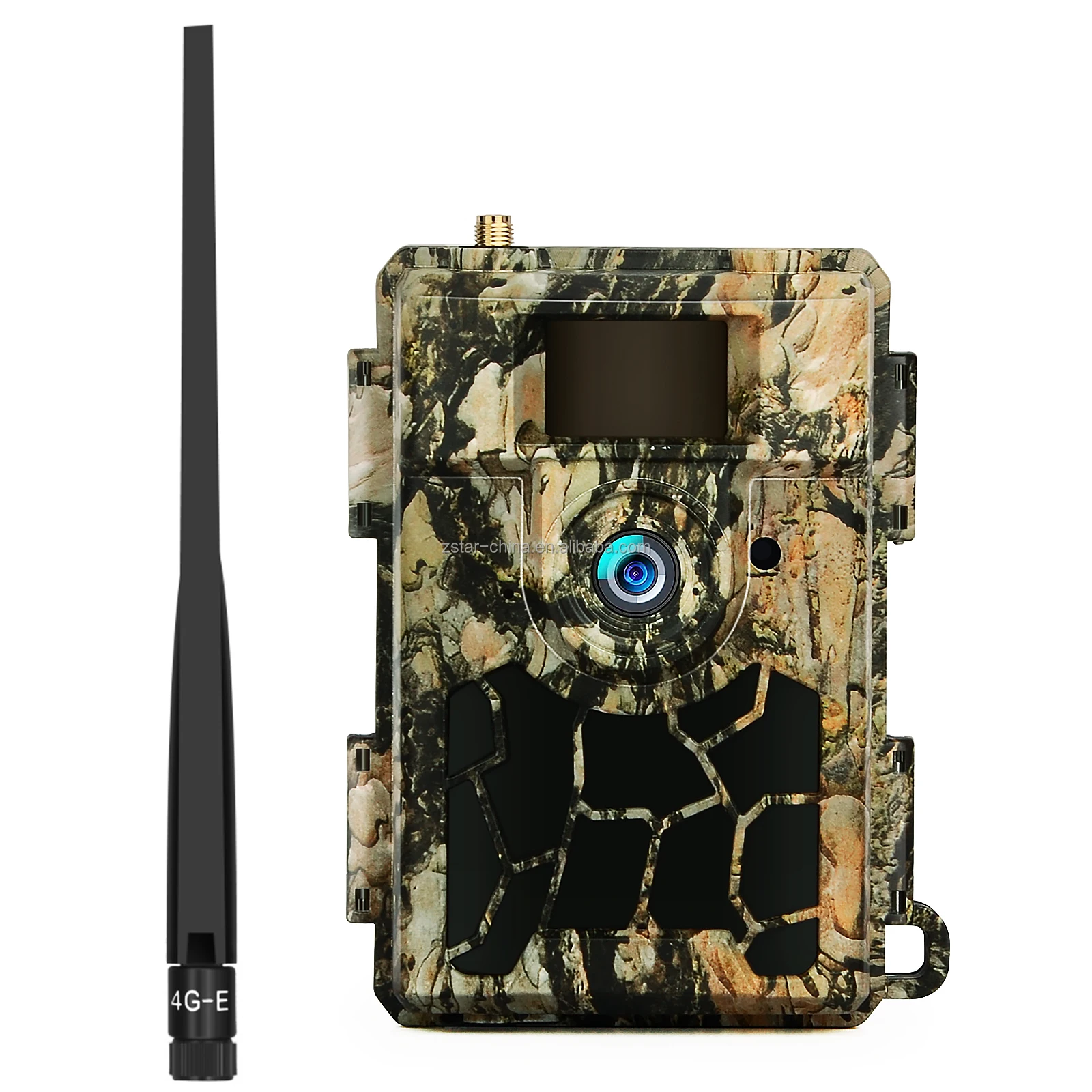 4G Solar Outdoor Wildlife Trail Camera 16MP CMOS Ip67 Waterproof Mini Hunting Camera With Live Video APP