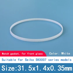 Black Gasket for Seiko brand front crystal gasket High Quality watch glass Plastic washer Parts
