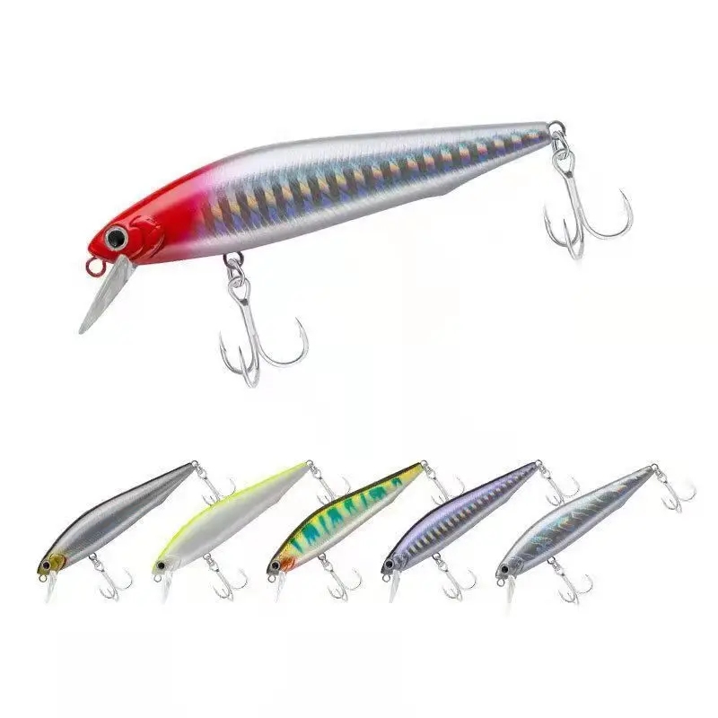 TOPIND Lure hard bait with gravity system submerged Mino 7g10g14g silver blade long cast bait Mandarin fish bass bait