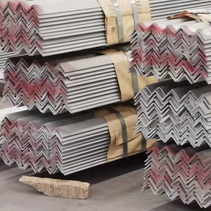 AISI 304 316 321 Stainless Steel 10X10mm - 150X150mm Angle Bar Profile Deformed Profiles