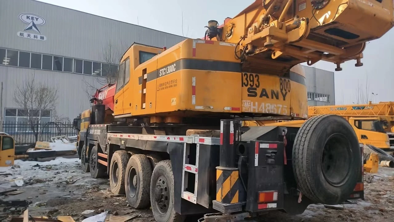 Used Original 2020-2023 Year Used SANY 100Ton Crane Truck Mobile Second Hand Used Truck Cranes Henan Anyang City China
