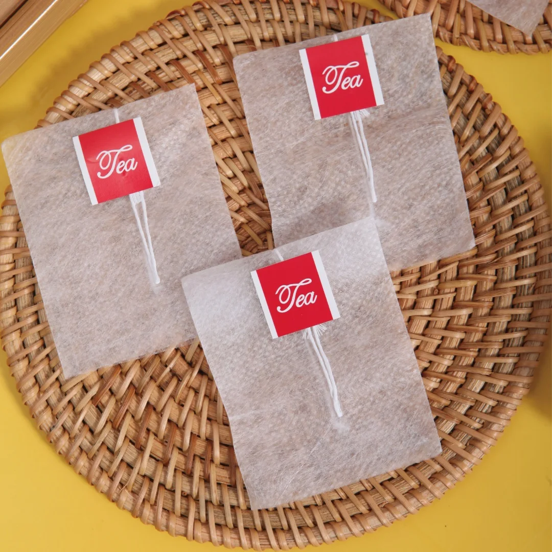 Biodegradable Corn Fiber Pla Reusable Nylon Tea Bag With Logo Tea Filter bag sachet