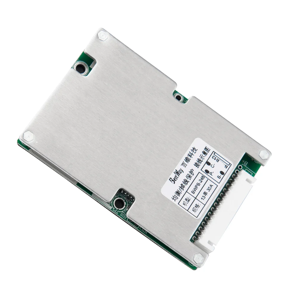 BestWay 13s liion nmc система управления литий-ионной батареей 30 А печатная плата защиты с балансиром для электровелосипеда/велосипеда/инструментов