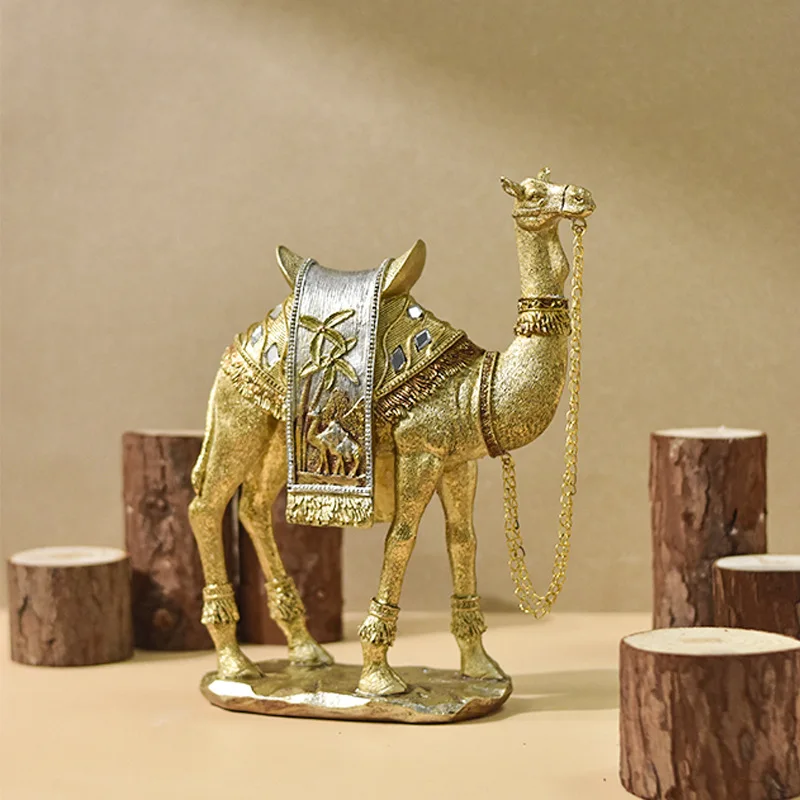 Hot Selling High-Quality Middle Eastern Classical Luxury Camel Decorations Home Camel Art Ornaments