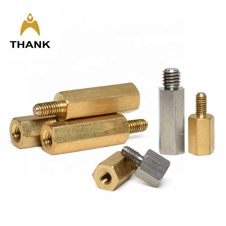 aluminium tube copper spacers M2- M10 male and female standoff screw bolt