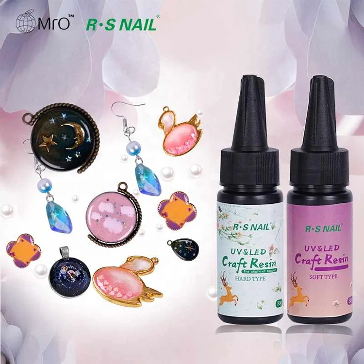 10g low odor no shrinkage high brightness hard uv curable clear uv curing resin