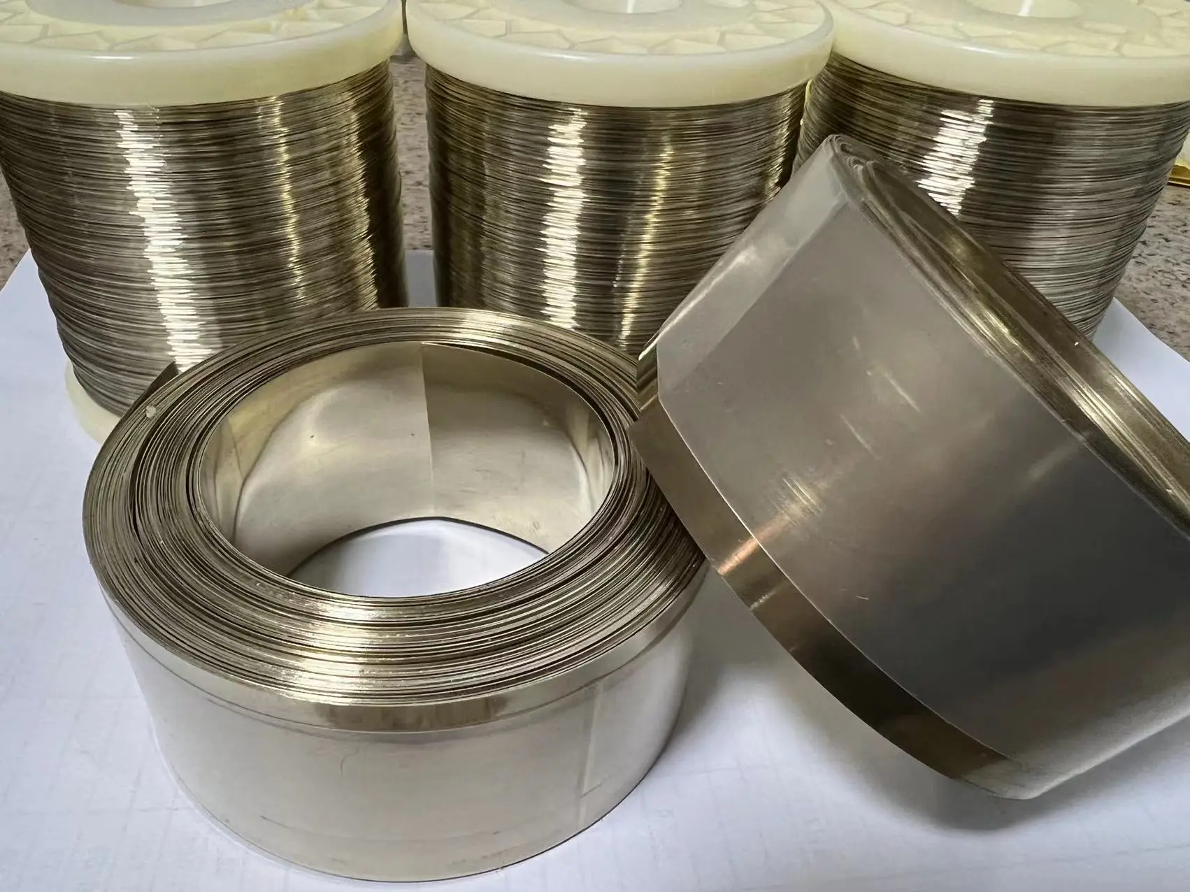 Carbide Inserts Welding Material Copper-Zinc Brazing Alloy Cutting Tools Filler Metal 49Ni4 Silver Solder Foil Strip