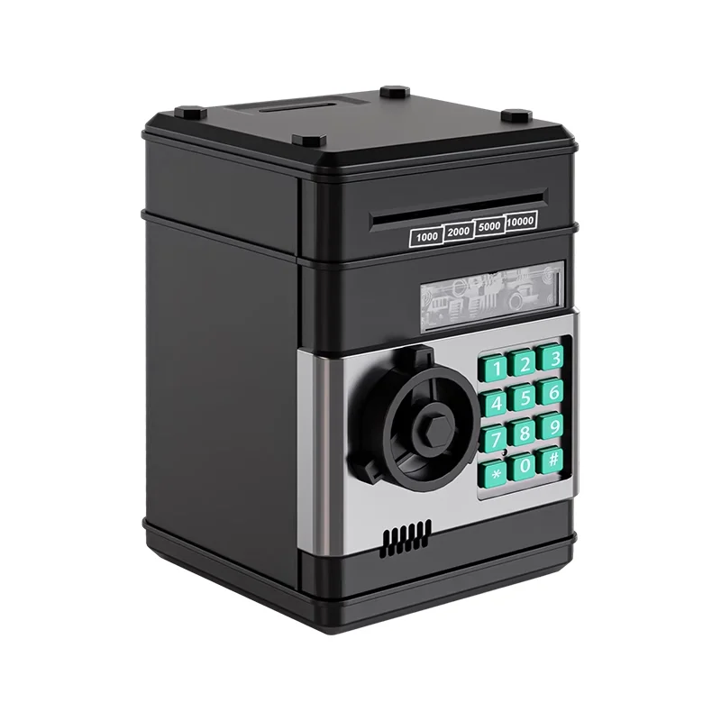 New Piggy Bank, Automatic Piggy Bank Atm Password Money Box Cash Coin bank toy For Kids Electronic