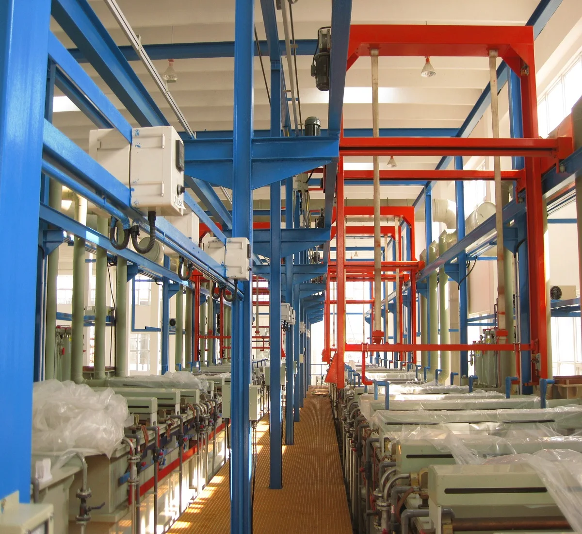 Full automatic ABS plastic plating machine production line