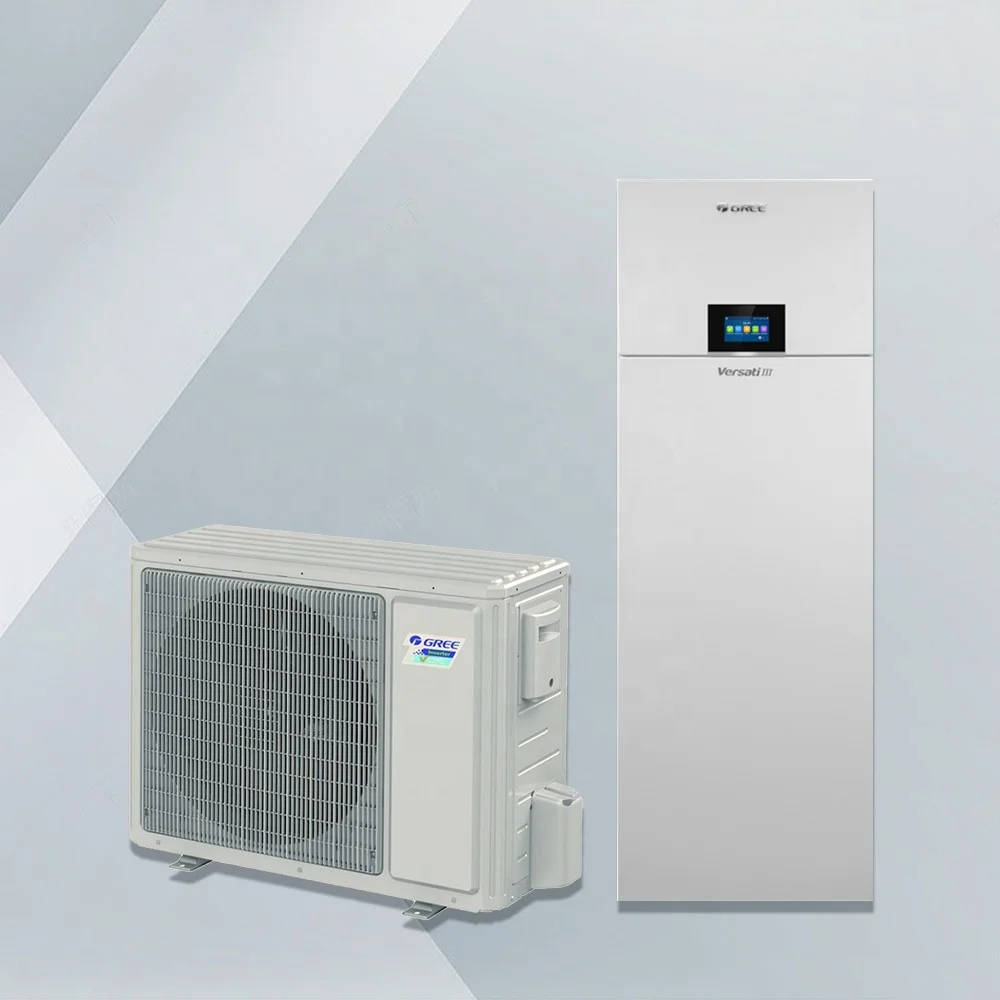Gree Versati Air Source R32 R290 10 кВт инвертор все в одном тепловом насосе система отопления с воздушным и водяным охлаждением для дома отеля