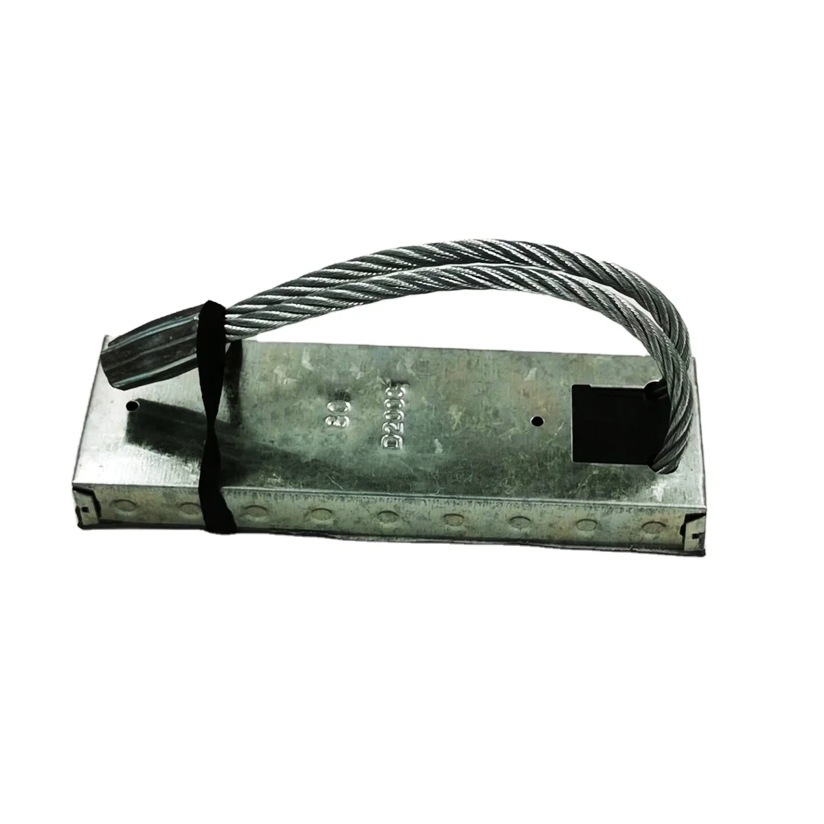 Connecting steel wire rope loop box for precast concrete industry