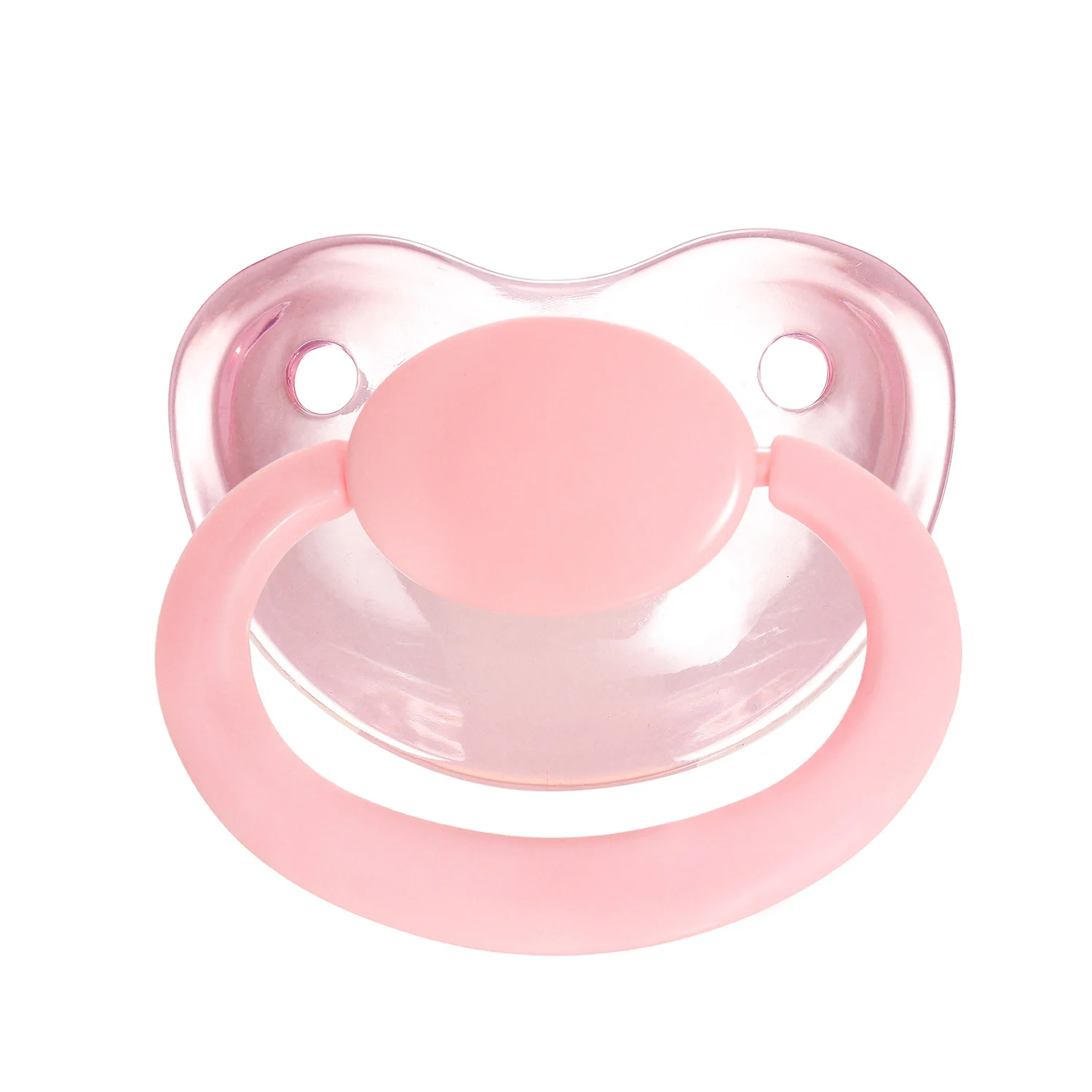 Hot Amazon Sale 30Colors Large Glitter Adult Baby Pacifier With Big Size Nipple Teat